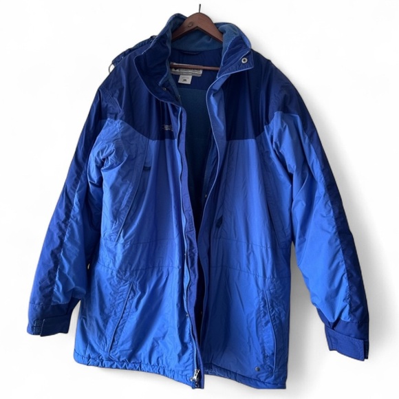 Columbia Men’s Blue Parka XL Tall - Picture 1 of 8